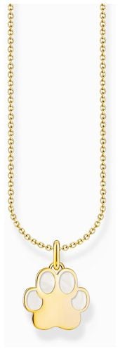 KE2266-427-14-L45V Paw Print Enamel Gold- Jewellery - Thomas Sabo - Modalova