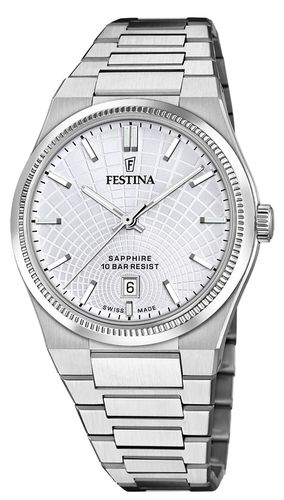 F20051/1 Swiss Made RivÃ© Quartz (40mm) Dial Watch - Festina - Modalova