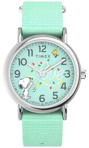 TW2W24500 X Peanuts Holiday Weekender (38mm) Watch - Timex - Modalova