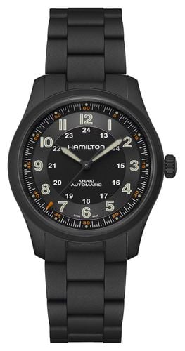 H70215130 Khaki Field Titanium Automatic (38mm) Watch - Hamilton - Modalova