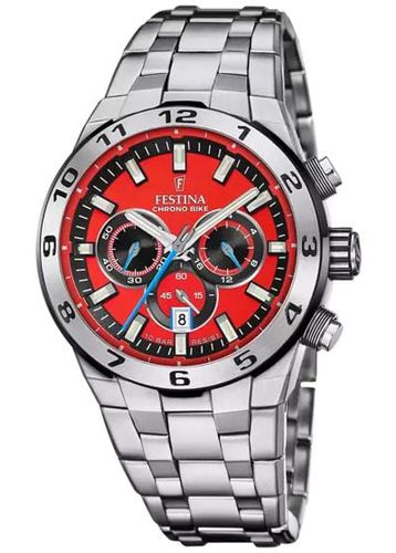 F20670/5 Men's Chrono Bike 2024 (44.5mm) Dial / Watch - Festina - Modalova