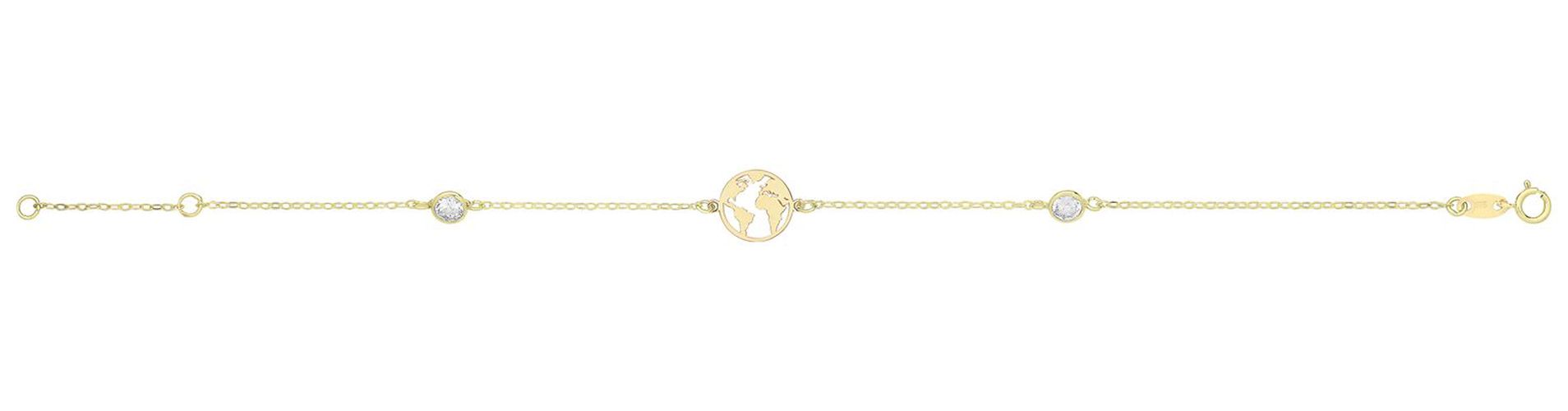 BR673 Ladies World Bracelet Jewellery - James Moore TH - Modalova