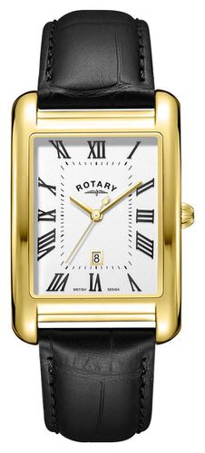 GS05753/01 Men's Dress (29mm) Rectangular Dial Watch - Rotary - Modalova