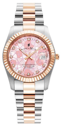 JWL02606 Inspiration Flower (34mm) Watch - Jacques Du Manoir - Modalova