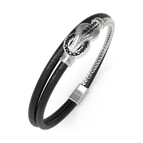 UMB05029STBKL SAILOR KNOT 7mm Black & Jewellery - Guess - Modalova