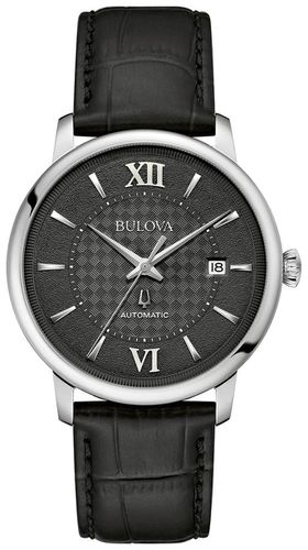 B441 Men's Hudson (39mm) Dial / Leather Watch - Bulova - Modalova