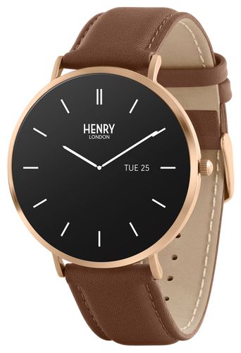 HLS65-0002 Smart AMOLED (43mm) Rose-Gold Case Watch - Henry London - Modalova