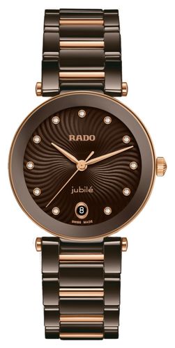 R22242703 LaCoupole Diamond Quartz (31mm) Wave Watch - RADO - Modalova