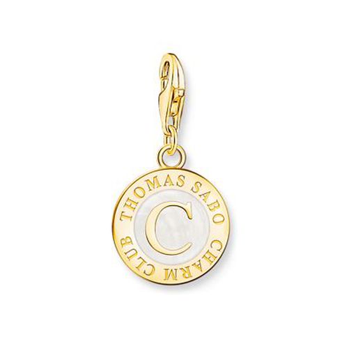 Charm White Coin Gold Jewellery - Thomas Sabo - Modalova