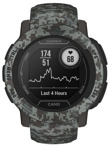 Instinct 2 Camo Edition Graphite Camo Watch - Garmin - Modalova