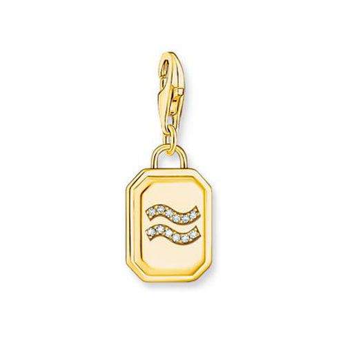 Gold-plated Charm Pendant Zodiac Jewellery - Thomas Sabo - Modalova