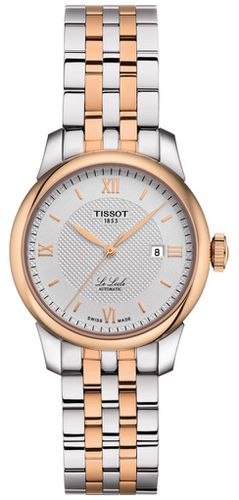 T0062072203800 Le Locle Automatic Lady Two Tone Rose- Watch - Tissot - Modalova