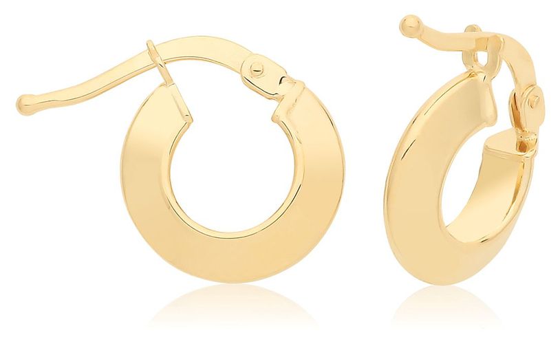 ER1202-06 6mm Mini Hoops Jewellery - James Moore TH - Modalova