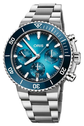 PEB Aquis Chronograph Watch - ORIS - Modalova