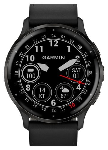 Venu 3 (45mm) Slate Stainless Steel Watch - Garmin - Modalova