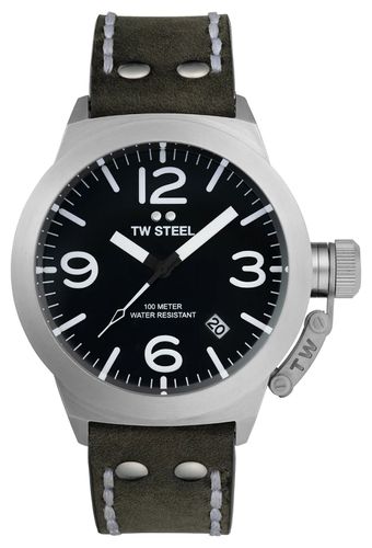 CS101 Canteen (45mm) Dark Dial / Dark Watch - TW Steel - Modalova