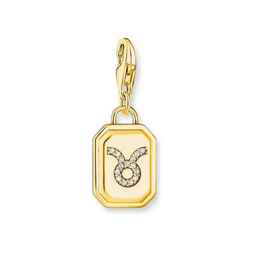 Gold-Plated Charm Pendant Zodiac Jewellery - Thomas Sabo - Modalova