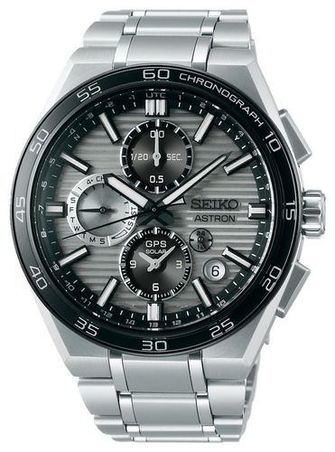 SSH177J1 Astron âSilvery â 5X GPS Solar Dual- Watch - Seiko - Modalova