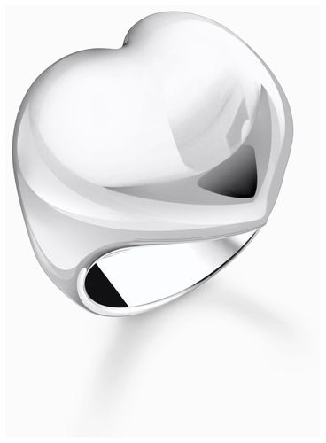 TR2471-001-21-56 Heart Shaped Ring Sterling Jewellery - Thomas Sabo - Modalova