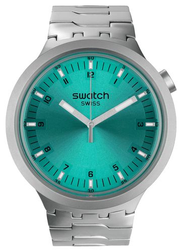 SB07S100G EX-DISPLAY Big Bold Irony AQUA SHIMMER ( Watch - Swatch - Modalova