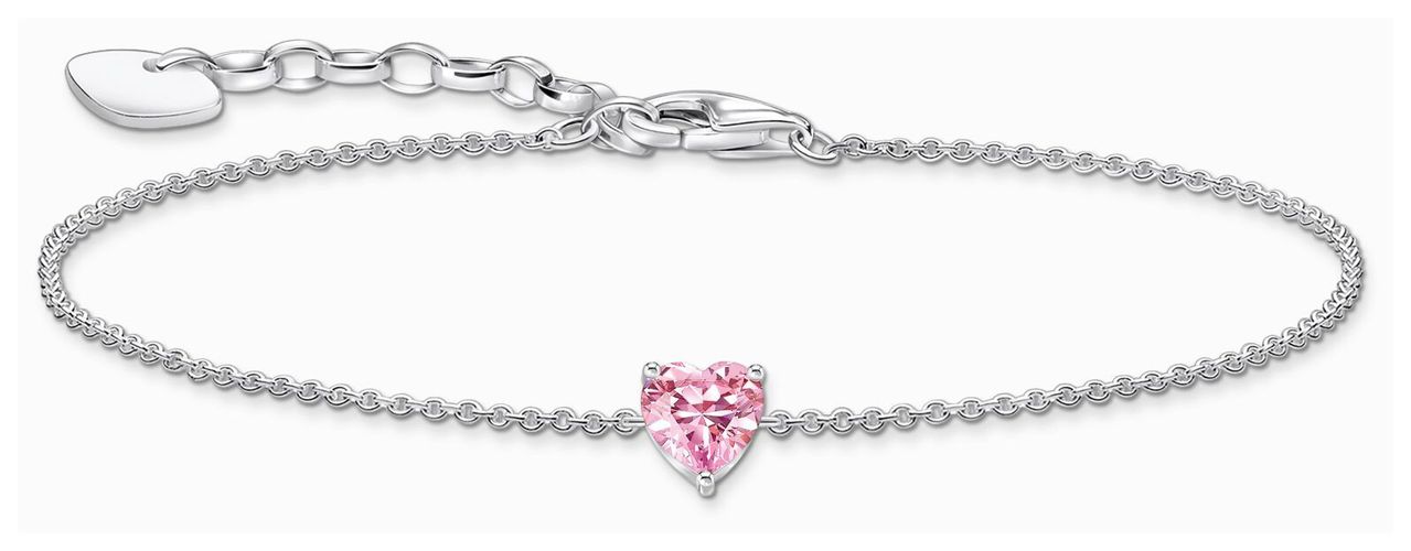 A2157-051-9-L19V Zirconia Heart-Shaped Jewellery - Thomas Sabo - Modalova