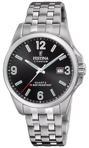 F20696/3 Calendario Titanium (41mm) Dial / Watch - Festina - Modalova