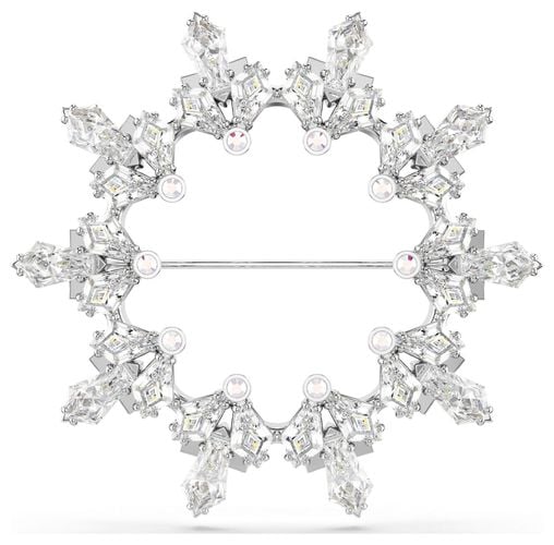 Idyllia Brooch Snowflake Crystals Jewellery - Swarovski - Modalova