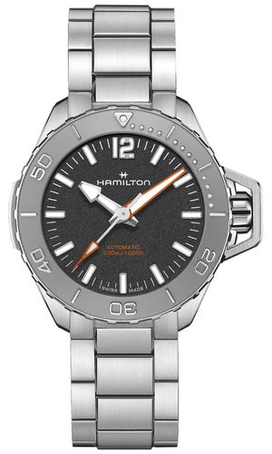 H77485130 Khaki Navy Frogman Automatic (41mm) Watch - Hamilton - Modalova