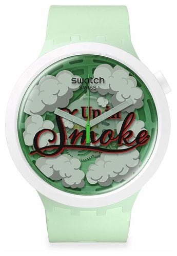 SB03Z103 UP IN SMOKE PUFFFFRAMIC BIOCERAMIC Watch - Swatch - Modalova