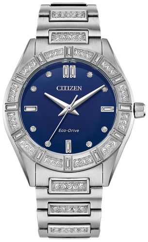 EM1020-57L Women's Silhouette Crystal Eco-Drive ( Watch - Citizen - Modalova