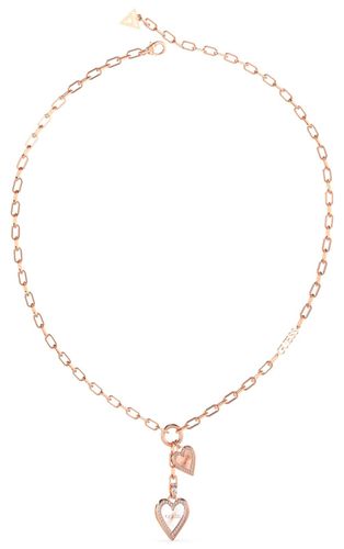 UBN03234RHRG Women's Love Me Tender Rhodium and Rose Jewellery - Guess - Modalova