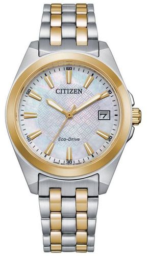 EO1224-54D Women's | Eco-Drive | Mother-of-Pearl Watch - Citizen - Modalova