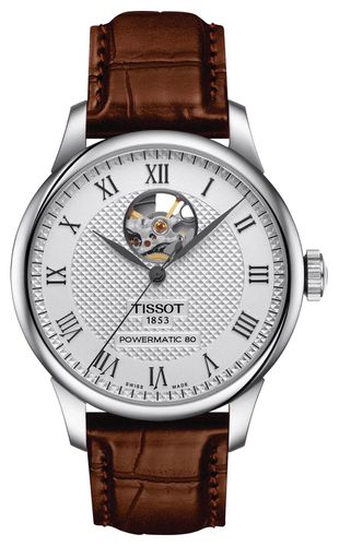 T0064071603301 Men's Le Locle | Powermatic 80 | Watch - Tissot - Modalova