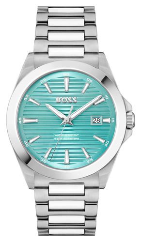 Men's Strike (41mm) Light Dial / Stainless Watch - BOSS - Modalova