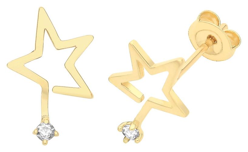 ES1695 Shooting Star Cubic Jewellery - James Moore TH - Modalova