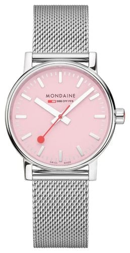 MSE.35130.SM Evo2 35mm | Wild Rose Dial | Watch - Mondaine - Modalova