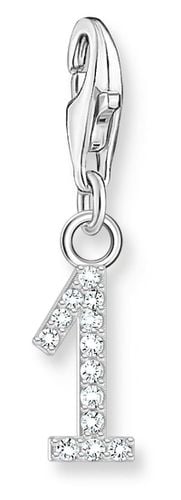 Silver Charm Pendant Number 1 With Jewellery - Thomas Sabo - Modalova