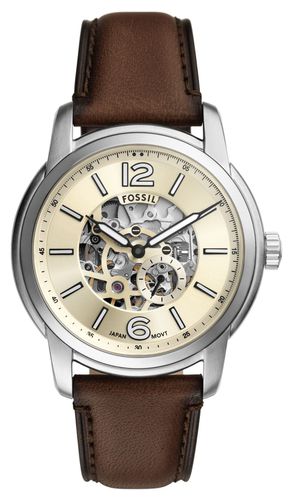 ME3264 Men's Heritage Automatic (43mm) Gold Watch - Fossil - Modalova