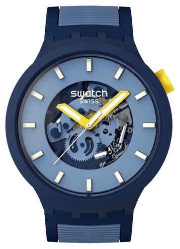 SB05N117 BELOW THE HORIZON (47mm) Light Open Watch - Swatch - Modalova