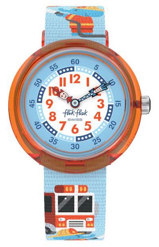 FBNP218 Kid's FIRE STOPPER (31.85mm) and Watch - Flik Flak - Modalova