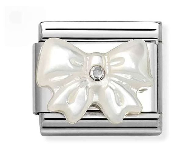 Composable Classic Link White Mother Of Jewellery - Nomination - Modalova