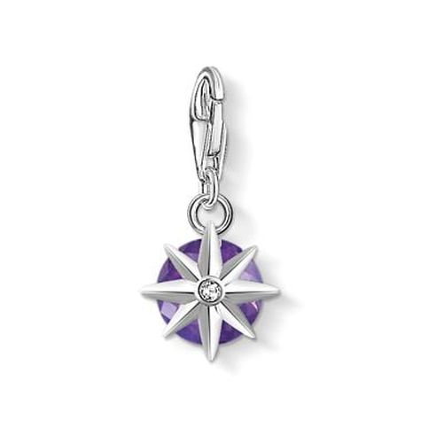 February Charm Pendant Birth Stone Jewellery - Thomas Sabo - Modalova