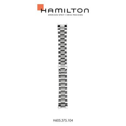 H695375104 Men's Stainless Bracelet Only Watch - Hamilton Straps - Modalova