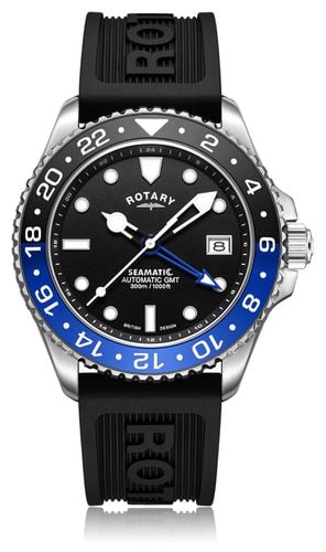 GS04378/96 Men's Seamatic Automatic GMT (42mm) Watch - Rotary - Modalova