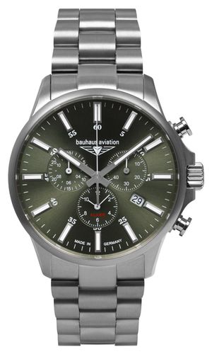 M4 Aviation Titanium Quartz Chronograph (42mm) Watch - Bauhaus - Modalova