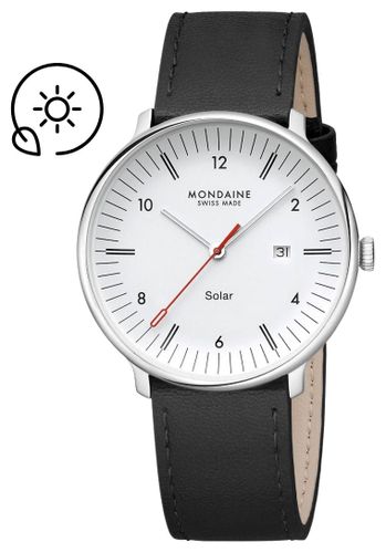 MLE.41910.LBV Doppio Solar (41mm) Matte Dial Watch - Mondaine - Modalova