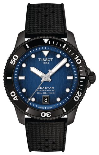 T1208073704100 Seastar 1000 Powermatic 80 (40mm) Watch - Tissot - Modalova