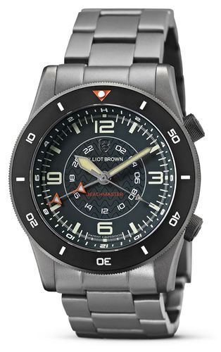 H0-623-B13 Beachmaster Quartz GMT 'NIVO' (40mm Watch - Elliot Brown - Modalova