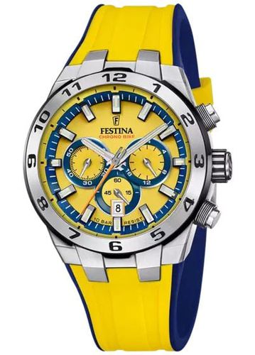 F20671/4 Men's Chrono Bike 2024 (44.5mm) Dial Watch - Festina - Modalova