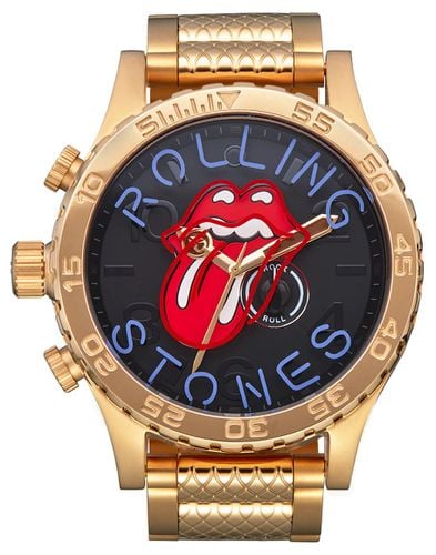 A1355-513-00 Rolling Stones 51-30 /Neon Font Watch - Nixon - Modalova